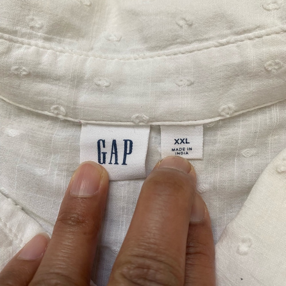 GAP | 100% Cotton Long Sleeve Button down Shirt XXL - Picture 8 of 14